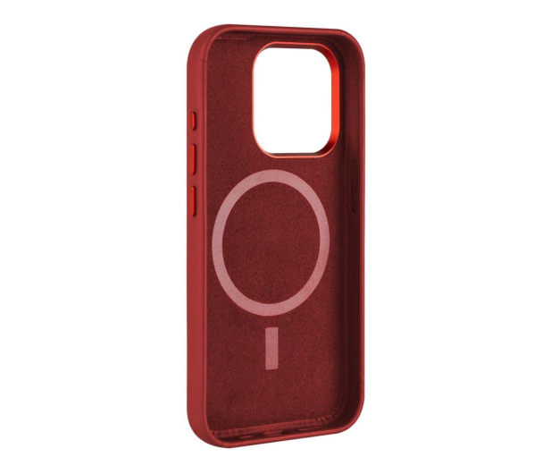 FIXED MagLeather do iPhone 15 czerwony FIXLM-1200-RD - 1227965 - zdjęcie 2